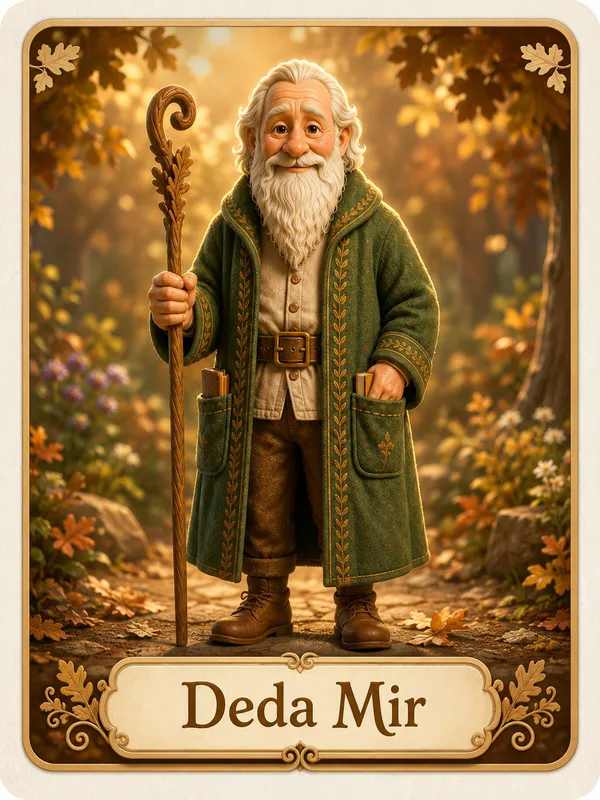 Deda Mir — The keeper of the oak — elder wisdom
