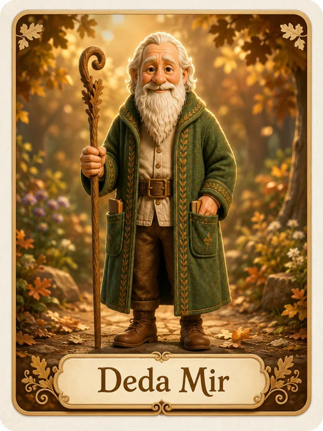 Deda Mir — The keeper of the oak — elder wisdom